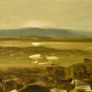 Reflected Autumn Brooks 50cm x 50cm (76cm x 76cm framed) oil on canvas, £1400