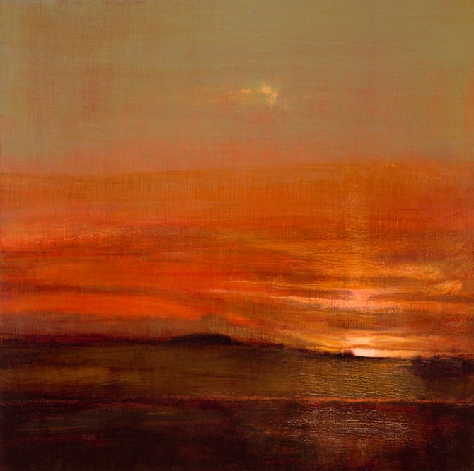 South Downs Sunset Scarlet, 65cm, £220 incl p&p