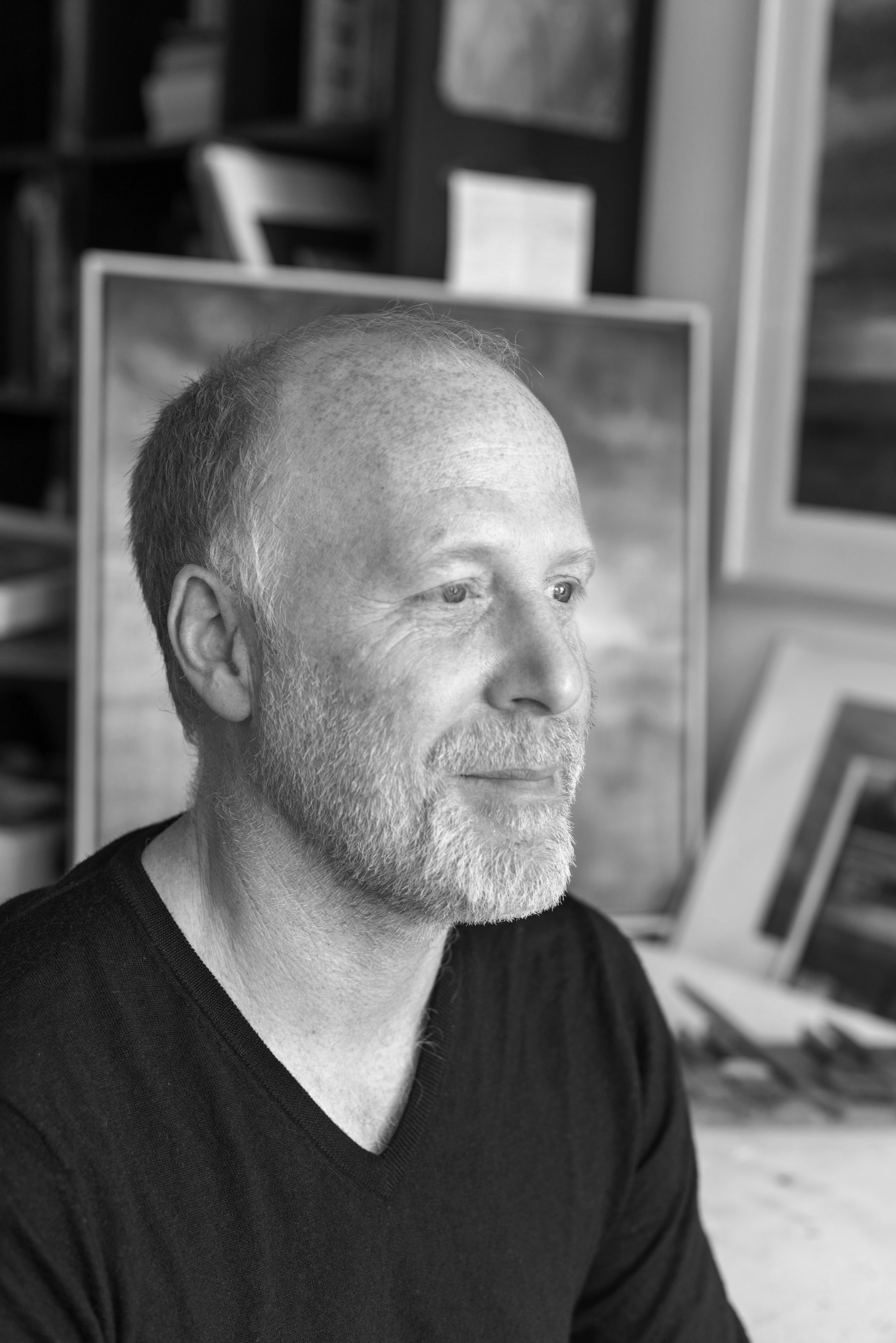 David Scott Moore in studio