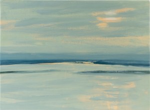 Wild Brooks Fragile Spring IV, 66cm x 90cm (35in x 26in) oil on canvas, £2600