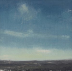 Luminous Horizon VII, oil archival paper, 50cm x 50cm £1150, Cameron Contemporary Winter Show 2025/6 SOLD