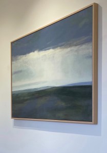 Luminous Horizon XX in frame, oil on canvas, 94cm x 124cm, £3900
